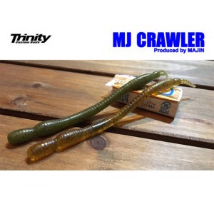 【全11色】トリニティーカスタムベイツ　MJクローラー 4.5インチ 超高比重タイプ（Solt30%）TrinityCustomBaits　MJ-CRAWLER