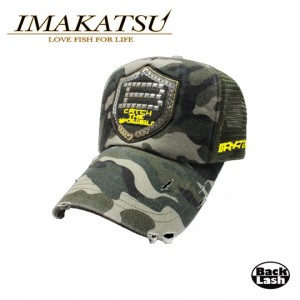 イマカツ  ブロックデザインキャップ IK-013 IMAKATSU BLOCK DESIGN CAP