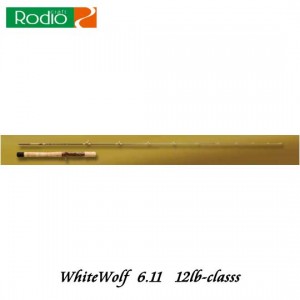 Rodio Craft 999.9 FOUR nine White Wolf 6.11 12lb class Rodio Craft 999.9 FOUR nine White Wolf [Bass Seabass Catfish Rod]