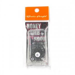 Rodio Craft Honeycomb T Hook  Fluorine Coat Long Shank