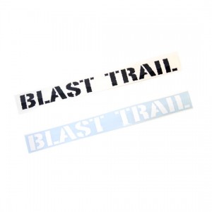 BLAST TRAIL T-33 stencil decal