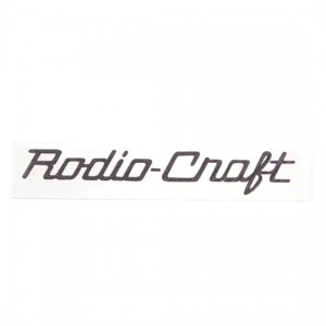 ロデオクラフト　RCカッティングロゴステッカー　Sサイズ　RodioCraft