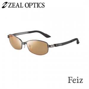 zeal optics(ジールオプティクス) 偏光サングラス　フェイズ　F-1335　＃ラスターオレンジ/シルバーミラー　ZEAL　Feiz　