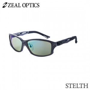 zeal optics(ジールオプティクス) 偏光サングラス　ステルス　F-1391　＃イーズグリーン　ブルーミラー　ZEAL STELTH　