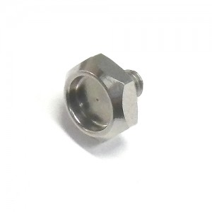 Studio composite center nut  Handle lock bolt C type  # Black stainless steel