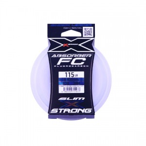 YGK X-BRAID D-SPEC FC Absorber Slim & Strong  No. 5 24lb  YGK XBRAID FC ABSORBER Slim & Strong