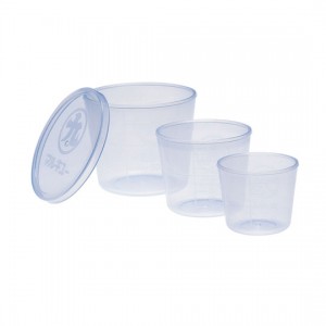 ECOGEAR MARUKYU Measuring cup (set of 3 with lids)