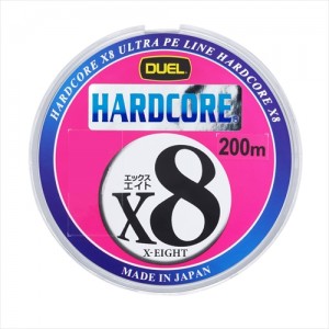 デュエル HARDCORE (ハードコア) X8 200m 0.6号 1m5mマーキング&10mカラーチェンジ