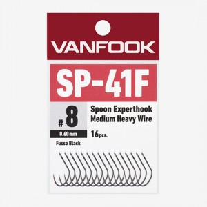 VAN FOOK  spoon expert hook SP-41F medium heavy wire 16 pieces