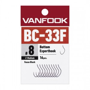VanFook bottom expert hook BC-33F medium wire 16 pieces