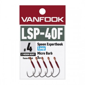 VanFook expert hook loop microbarb for spoon LSP-40F 5 pieces