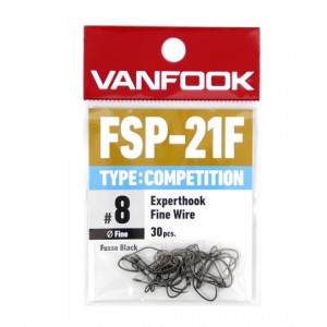Van Fook Expert Hook Fine Wire Competition SP-21F 30 pieces
