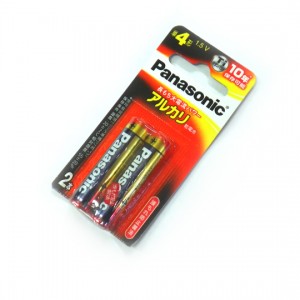 Panasonic/パナソニック　単四アルカリ乾電池　2本入