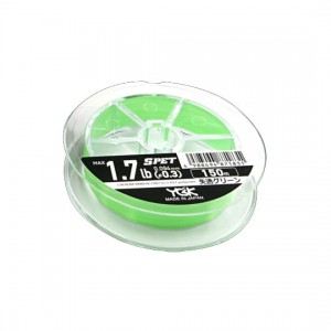 YGK (Yotsuami) Chelmu Amber Code S-PET (ester line) 150m devitrified green