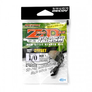 Decoy Zero Dan Flash  # 1 / 0-7g  Offset Hook ZF-IS