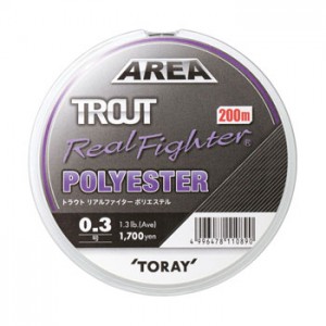 Toray Trout Real Fighter Polyester 200m [Ester Line]
