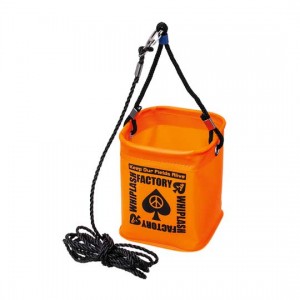 ウィップラッシュファクトリー Water Bucket 120 オレンジ　[水くみバケツ]