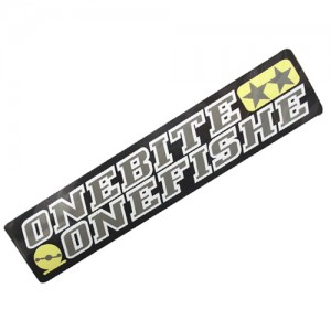ONEBITE ONEFISHE/ワンバイトワンフィッシュ　ORIROGOSquare/オリロゴスクエア　ステッカー　18cm