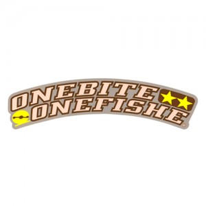 ONEBITE ONEFISHE/ワンバイトワンフィッシュ　カットステッカー　ARCH LOGO