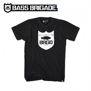バスブリゲード　シールドロゴＴシャツ　BASS BRIGADE　SLTE01