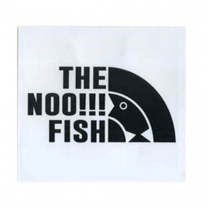 バスマニア　THE NOO!! FISH　ステッカー　bassmania