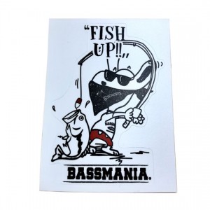 バスマニア　ギャングドッグデザインステッカー　bassmania　