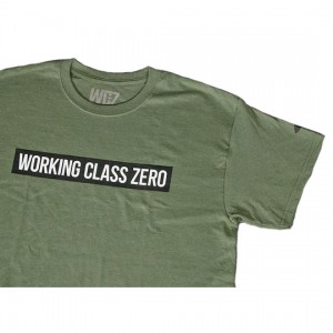 【全6色】ワーキングクラスゼロ　スタンダードロゴTシャツ　WORKINGCLASSZERO