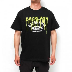 バスマニア×バックラッシュ　コラボロゴTシャツ　bassmania×BackLash　
