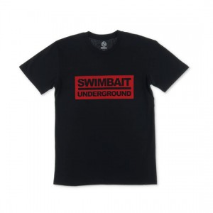 Swimbait Underground SU Stencil Logo Lockup T-shirt