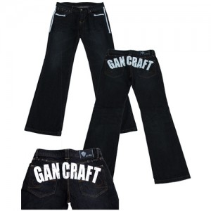 GANCRAFT Original Jeans  Gans Hard Black [GJ-LRS-B]