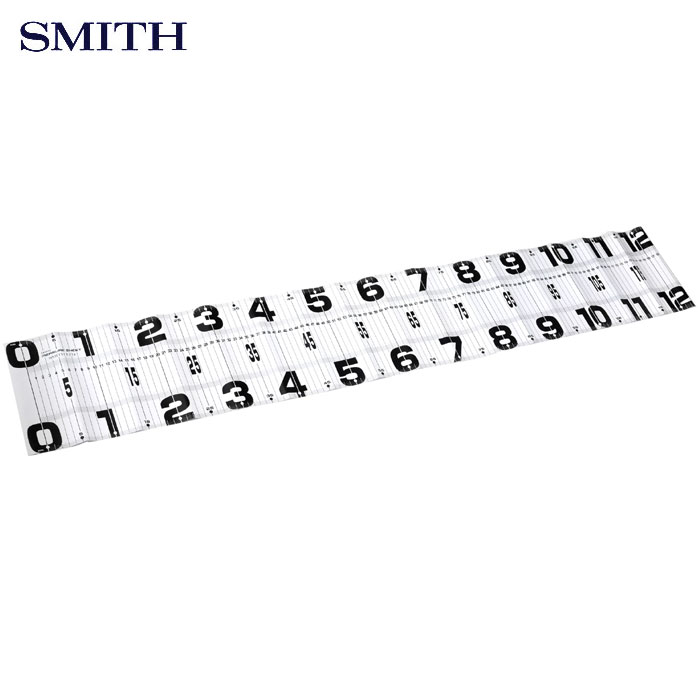 代引き人気 スミス SMITH LTD メジャー スミスメジャー 長さ150cm×幅12mm ブラック materialworldblog.com