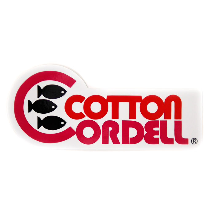 Cotton Cordell Sticker - 【Bass Trout Salt lure fishing web order