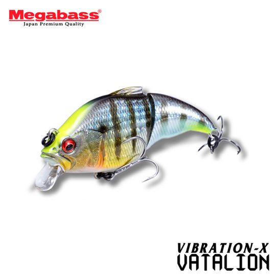 Megabass lure VIBRATION-X VATALION slow floating 