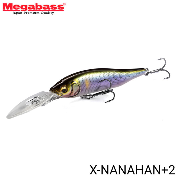 Megabass X-NANAHAN +2 - 【Bass Trout Salt lure fishing web order  shop】BackLash｜Japanese fishing tackle｜