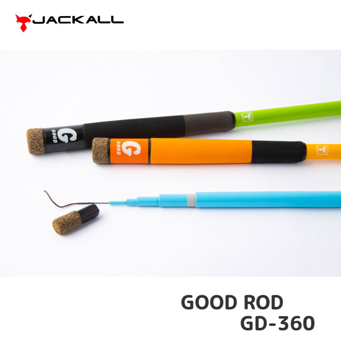 ジャッカル グッドロッドシリーズ GD-360 のべ竿タイプ JACKALL GOOD