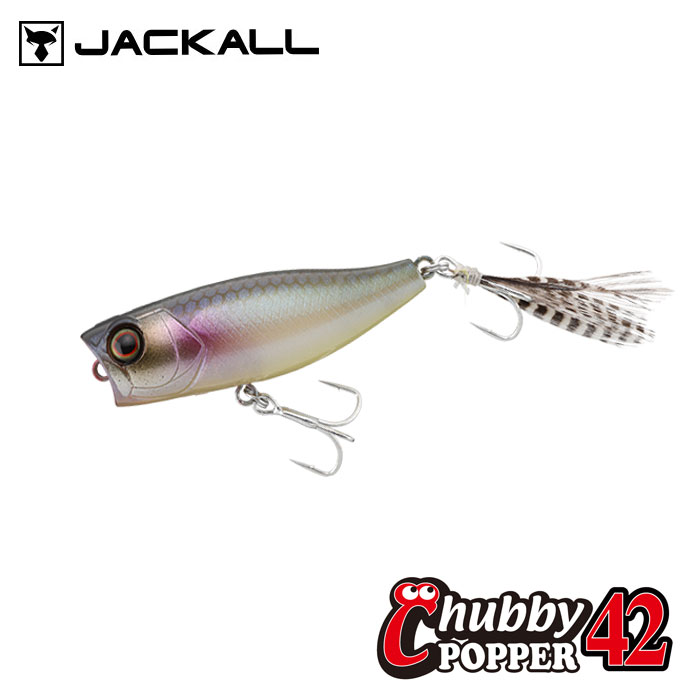 JACKALL Chubby Popper 42 - 【Bass Trout Salt lure fishing web