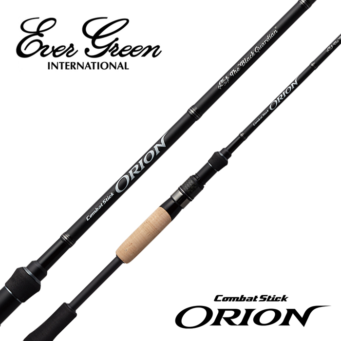 Evergreen Combat Stick Orion OCSS-65ML Black Guardian - 【Bass Trout Salt  lure fishing web order shop】BackLash｜Japanese fishing tackle｜