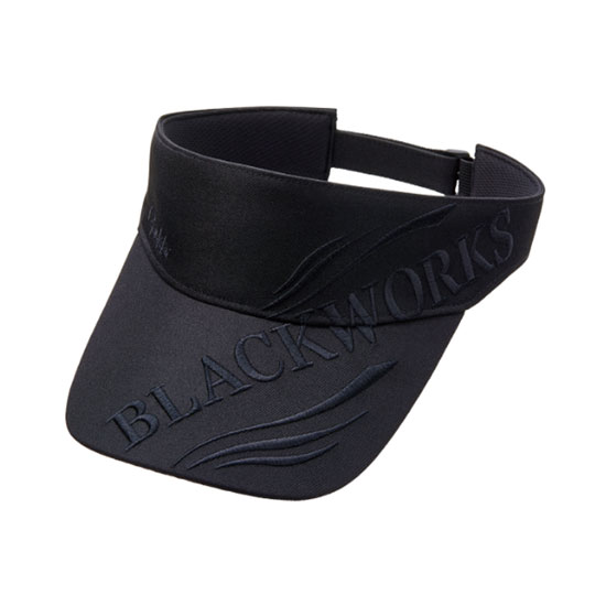 Gamakatsu Sun visor (BLACK WORKS) GM9107 - 【Bass Trout Salt lure fishing  web order shop】BackLash｜Japanese fishing tackle｜