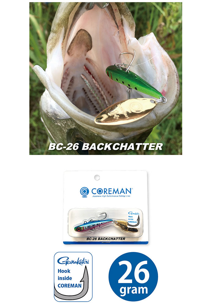 コアマン BC-16 バックチャター COREMAN BACKCHATTER - 【バス＆ソルト 