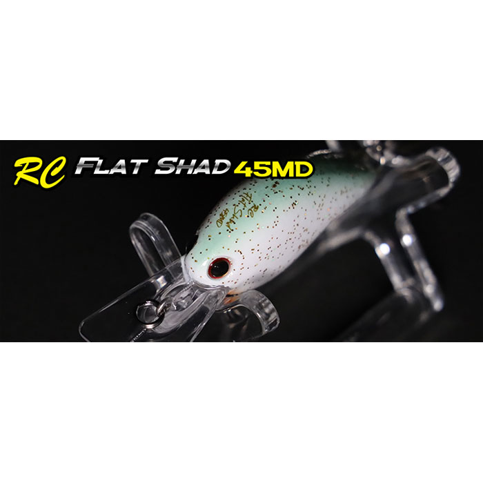 Ichikawa Fishing RC FLAT SHAD 45MD - 【Bass Trout Salt lure
