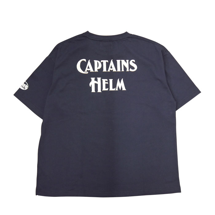 CAPTAINS HELM Captains Helm x Backlash classic logo Tee CH BL