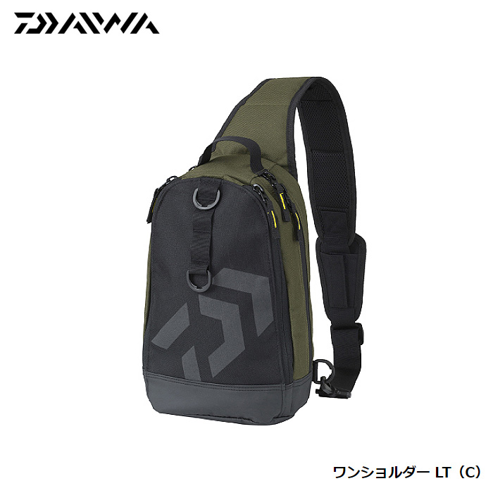 DAIWA Tackle Bag Black One-Shoulder LT 67464 JAPAN 