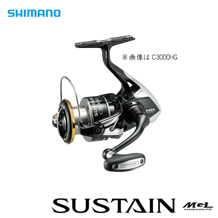 SHIMANO 17 SUSTAIN 4000XG - 【Bass Trout Salt lure fishing web