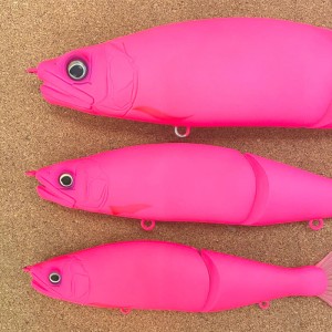 GAN CRAFT Jointed Claw magnum 230 Custom Color Matte Pink(Do not place your orders  for in stock items along with this item.    )