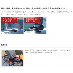 BMO Japan multi-fish finder mount ST 20Z0125
