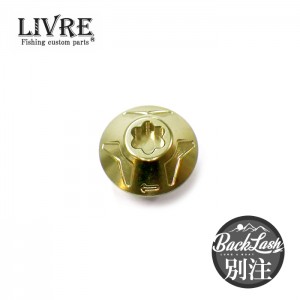 LIVRE Center Nut Backlash Original Color # 4N Gold  LIVRE