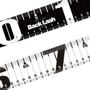 Backlash Original Measure Sticker 40 x 760 size (75cm measurement possible)
