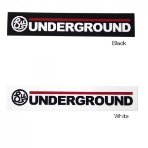 Swimbait Underground Underground Word Marker Sticker